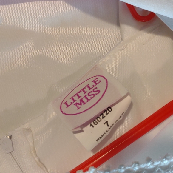 2 Piece LITTLE MISSES SIZE 7 SPECIAL EVENT DRESS NWT... - Picture 5 of 12